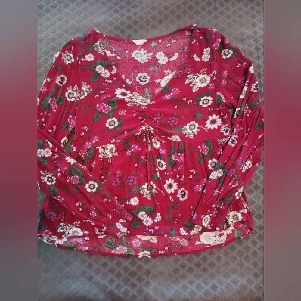 Aero pattern blouse